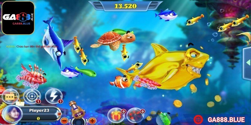 Ngư thủ được cung cấp nhiều loại súng với mức sát thương khác nhau